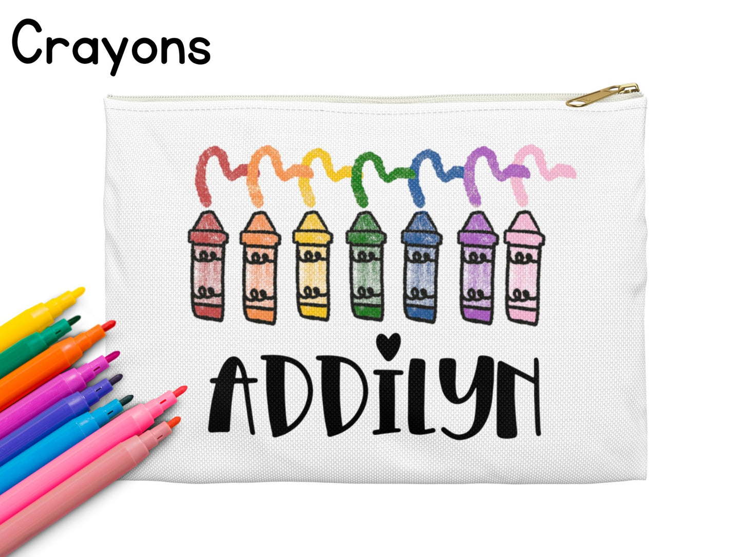 Personalized Pencil Bag