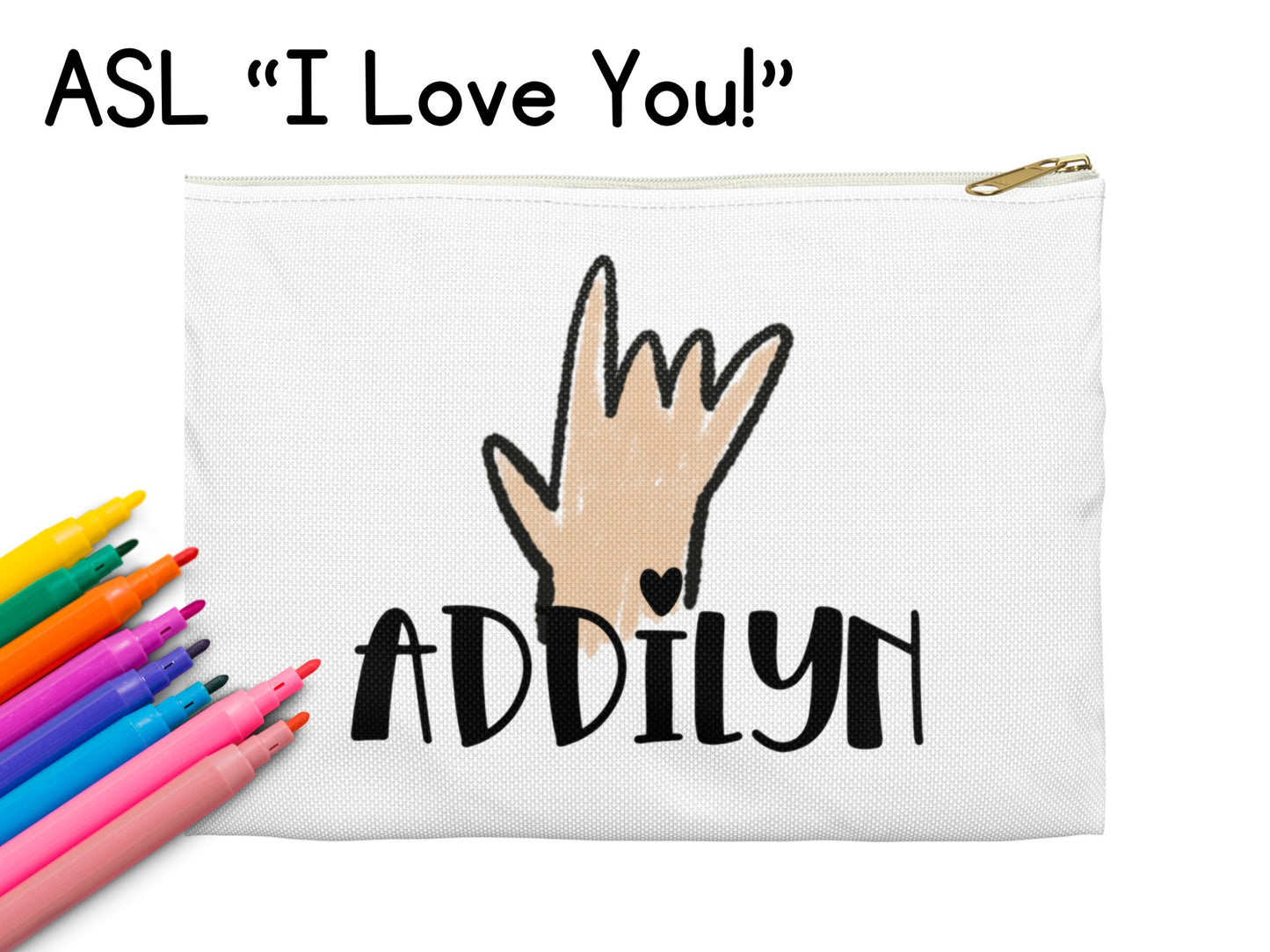 Personalized Pencil Bag