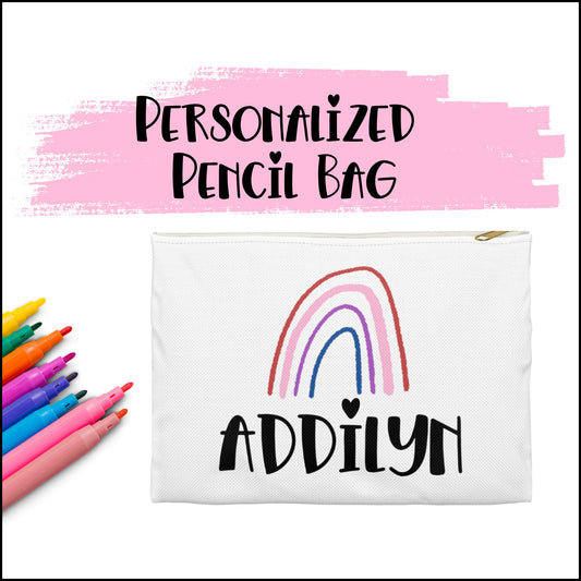 Personalized Pencil Bag